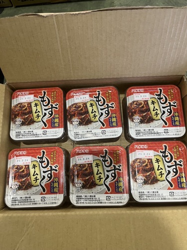 その他の加工品もずくキムチ冷蔵120gカップ6p入約0.72kg