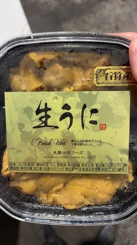 バフンウニ（塩水）10入約1kg