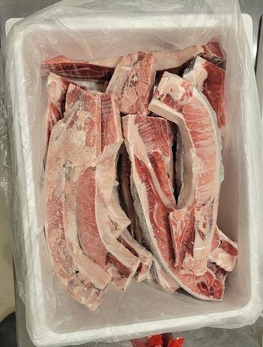 冷凍メバチマグロカマスライス1枚約200g〜300g約5kg
